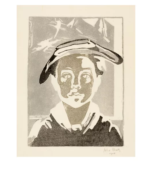 Alice Bailly — En Valais. 6 gravures sur bois sur Japon ancien. Tirées à la main par l'Auteur