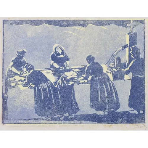 Alice Bailly — À la fontaine.