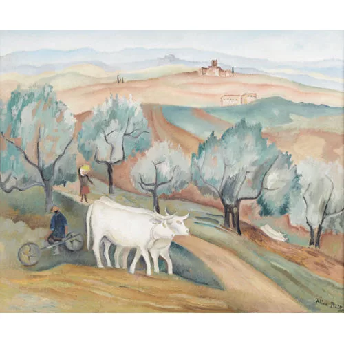 Alice Bailly — "Paysage d′Ombrie".