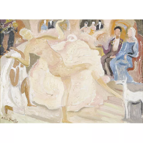 Alice Bailly — Studie zu "La Danseuse au Palais".