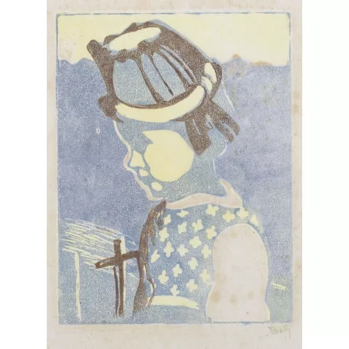 Alice Bailly — Trachtenmädchen.