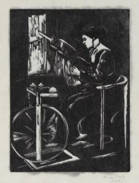 Alice Bailly — Spinnerin, 1906