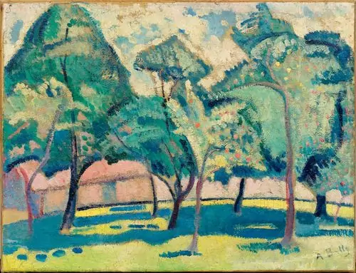 BAILLY, ALICE — Verger (Orchard). Ca. 1909. — Koller Auktionen