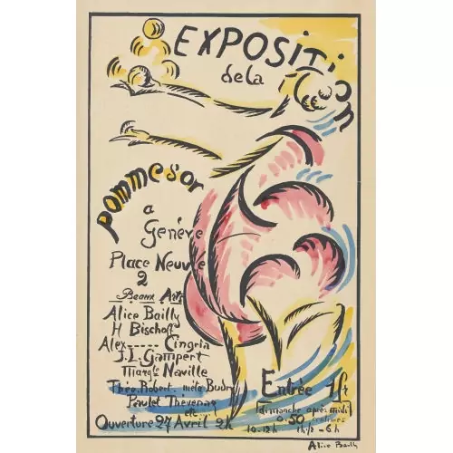 "Exposition de la pomme d′or 1917"