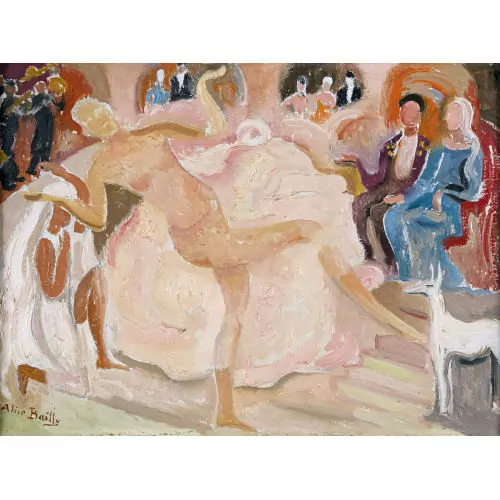 Studie zu "La danseuse au Palais"