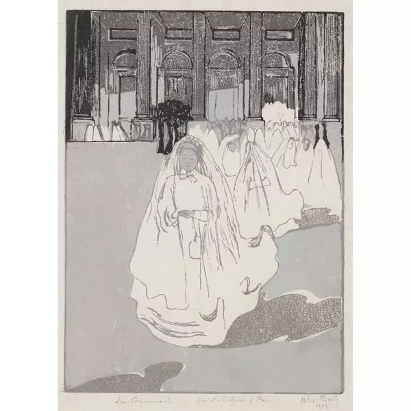 "Les Communiants à Saint-Sulpice (Paris)"