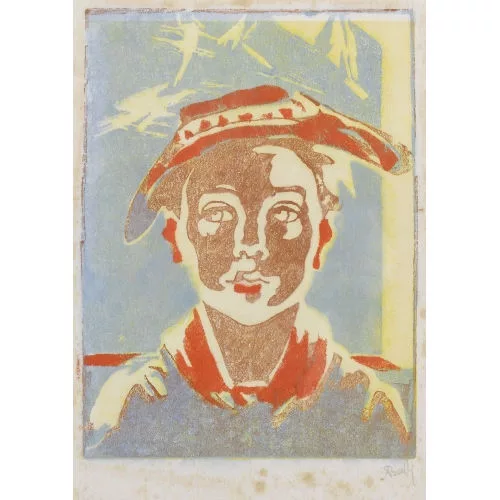Alice Bailly — Trachtenmädchen.