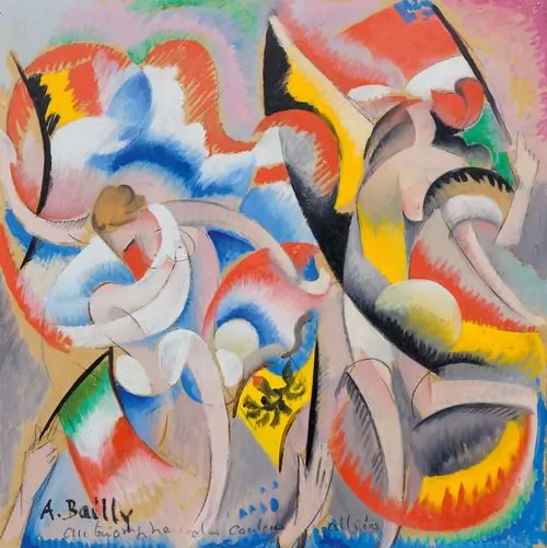 BAILLY, ALICE — Au triomphe des couleurs alliées. 1918. — Koller Auktionen