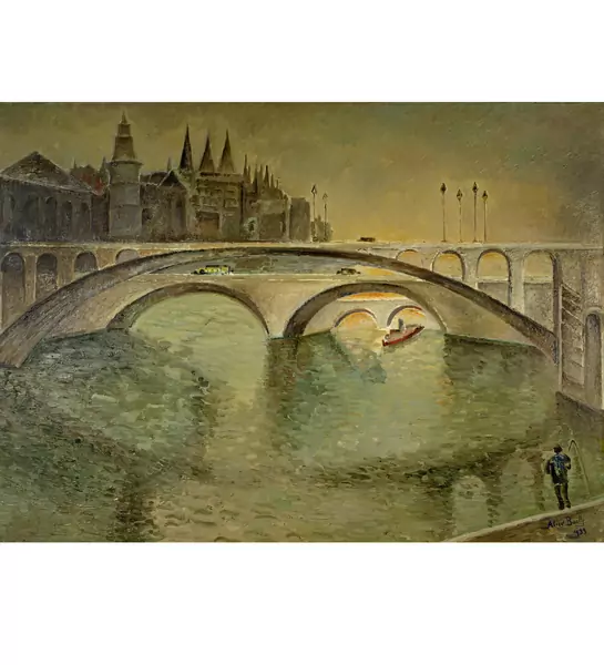 Alice Bailly — Les ponts de Paris — Galerie Kornfeld