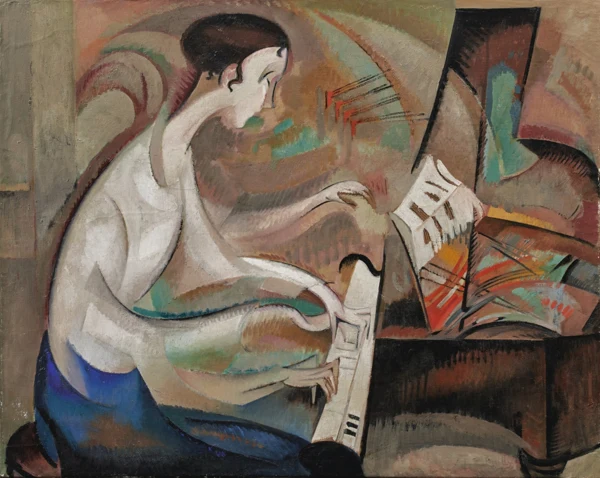Alice Bailly — Étude pour Sonate à Dukas (Portrait de Maria de Senger)