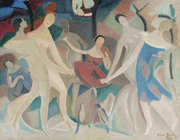 Alice Bailly — LA JOIE DANS LA FÔRET, 1922JOY IN THE WOODS, 1922