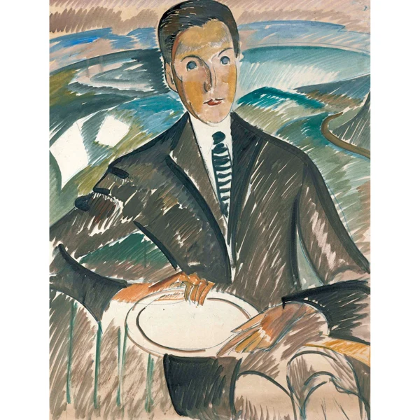 Alice Bailly — PORTRAIT D'UN JEUNE HOMME PORTRAIT OF A YOUNG MAN
