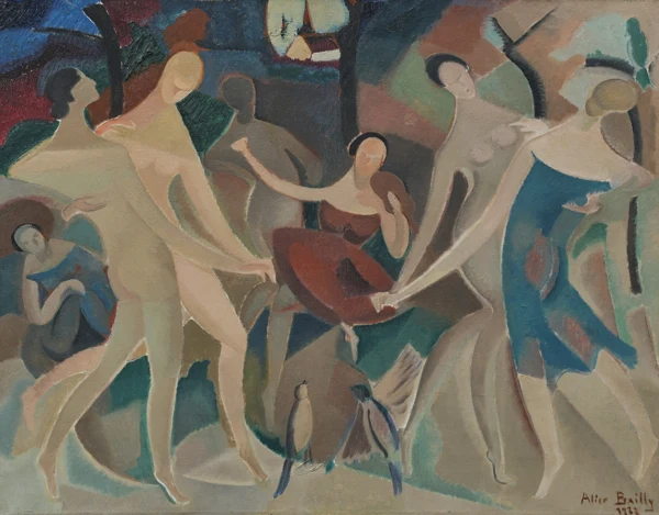 Alice Bailly — La joie dans la forêt, 1922
