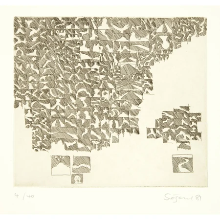 Aljoscha Ségard — Ségard. 6 Radierungen - 6 Texte. Einführung von Dr. Hans Christoph von Tavel — Galerie Kornfeld