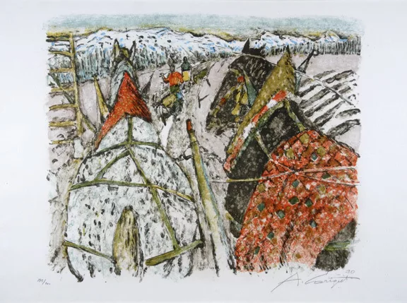 Alois Carigiet — Im Geschirr 2, 1970
