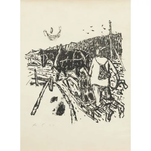 Alois Carigiet — Schlittenfahrt.