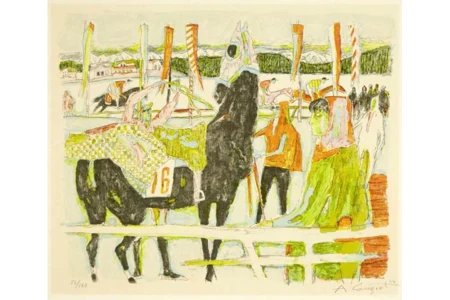 Pferderennen auf dem St. Moritzersee