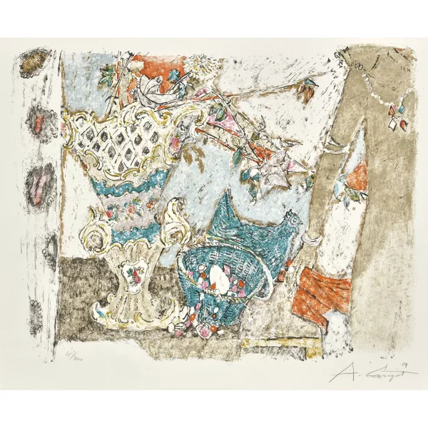 Alois Carigiet — "Rokokovase".