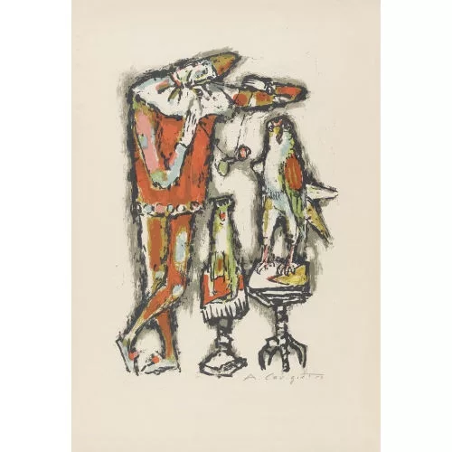 Alois Carigiet — Der Clown und der Falke.