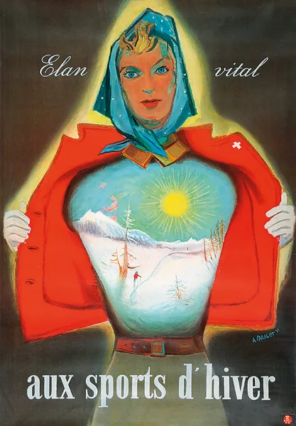 Alois Carigiet — Aux sports d'hiver, 1941