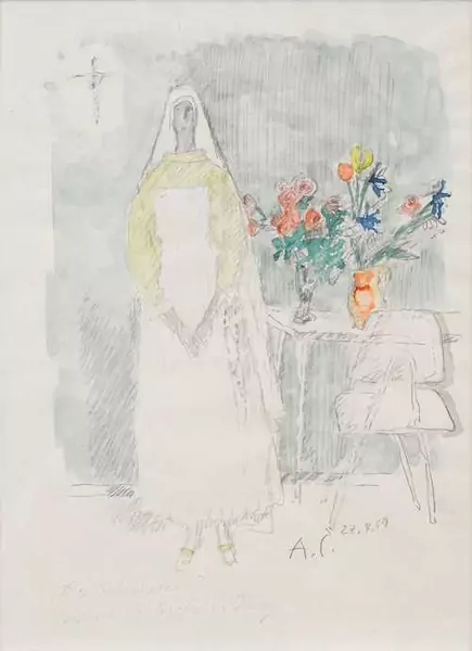 ALOIS CARIGIET — Die Schwester. 1969. — Koller Auktionen