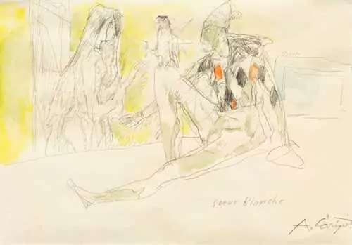ALOIS CARIGIET — Soeur Blanche. — Koller Auktionen