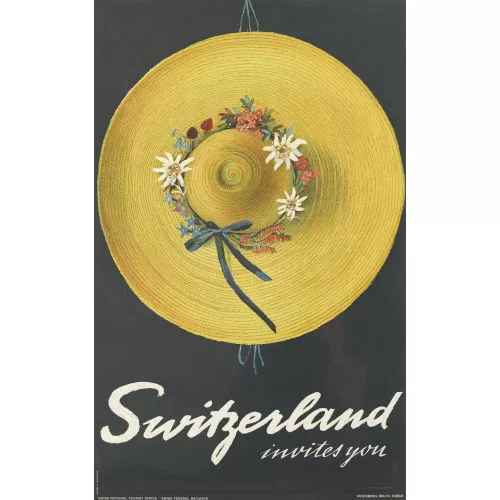 Alois Carigiet — "Switzerland invites you".