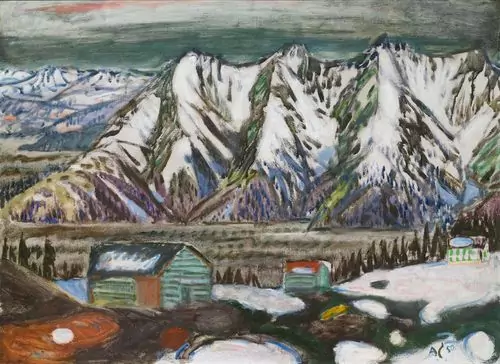 ALOIS CARIGIET — Engadin. 1950. — Koller Auktionen