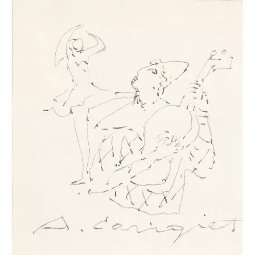 Alois Carigiet — Die Tänzerin und der Clown.