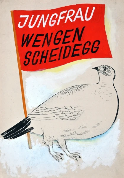 Alois Carigiet — Jungfrau Wengen Scheidegg