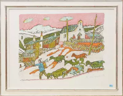 Alois Carigiet — Juni 2023 (A169) - Auktionsstart: 19.6.2023, 14:45 — Schuler Auktionen