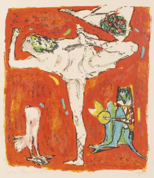 Alois Carigiet — Le jeté de bouquet
