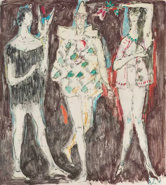 Alois Carigiet — Figur der Mitte. 1961. — Schuler Auktionen
