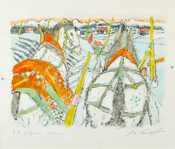 «Im Geschirr » – 1973/1980 – Alois Carigiet