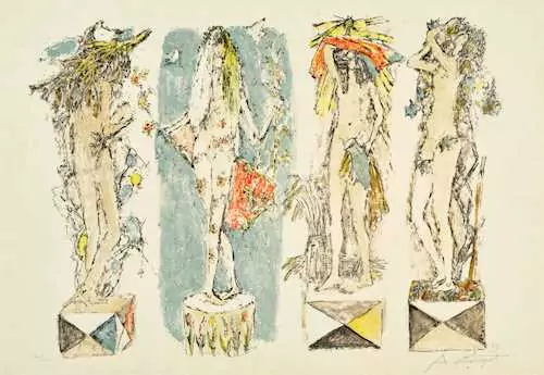 ALOIS CARIGIET — Vier Jahreszeiten. 1969. — Koller Auktionen