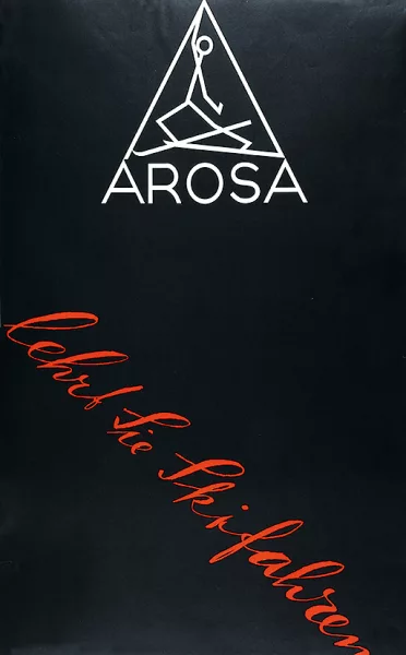 Alois Carigiet — AROSA lehrt Sie Skifahren, ca. 1930