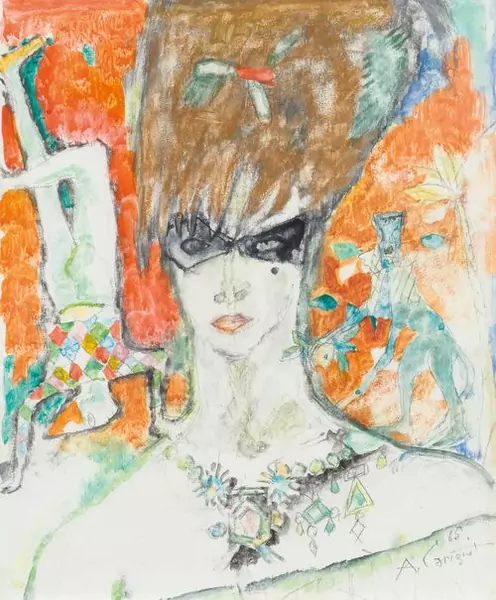 CARIGIET, ALOIS — Actress. 1965. — Koller Auktionen