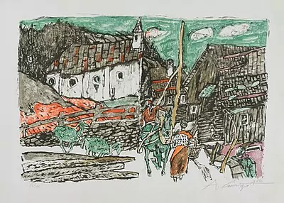 Alois Carigiet — Dezember 2017 (A147) - Auktionsstart: 15.12.2017, 15:30 — Schuler Auktionen
