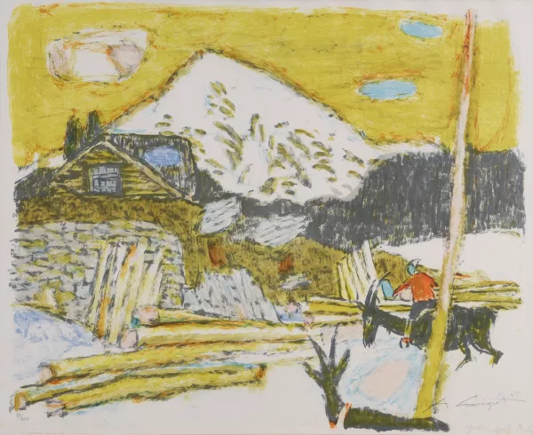 Alois Carigiet — Ziegenhirte, 1965