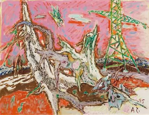 ALOIS CARIGIET — The battle zone. 1975. — Koller Auktionen