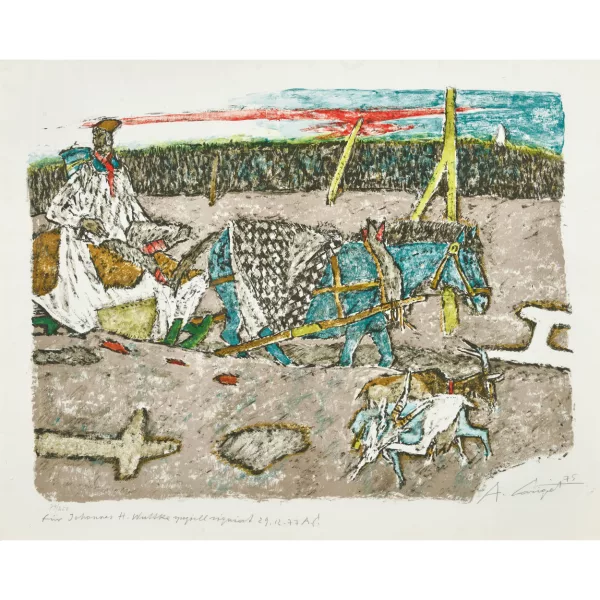 Alois Carigiet — Im Feld.