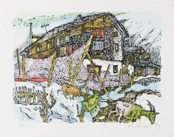 Alois Carigiet — Bündnerhaus, 1976
