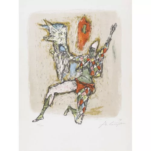 Alois Carigiet — Der Clown und der Falke.