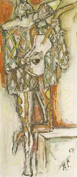 ALOIS CARIGIET — Harlekin. 1967. — Koller Auktionen
