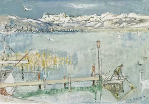 ALOIS CARIGIET — Fischer am oberen Zürichsee. — Koller Auktionen