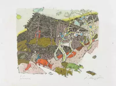 Alois Carigiet — September 2022 (A166) - Auktionsstart: 23.9.2022, 12:50 — Schuler Auktionen