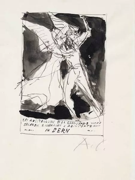ALOIS CARIGIET — Entwurf für "XXI Ausstellung in Bern". — Koller Auktionen