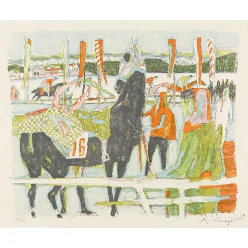 Alois Carigiet — "Sattelplatz 2".
