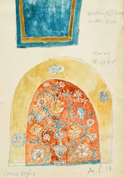 ALOIS CARIGIET — Chesa Veglia. 1958. — Koller Auktionen