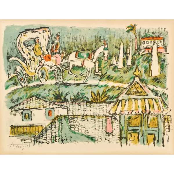 Alois Carigiet — Kutschenfahrt.